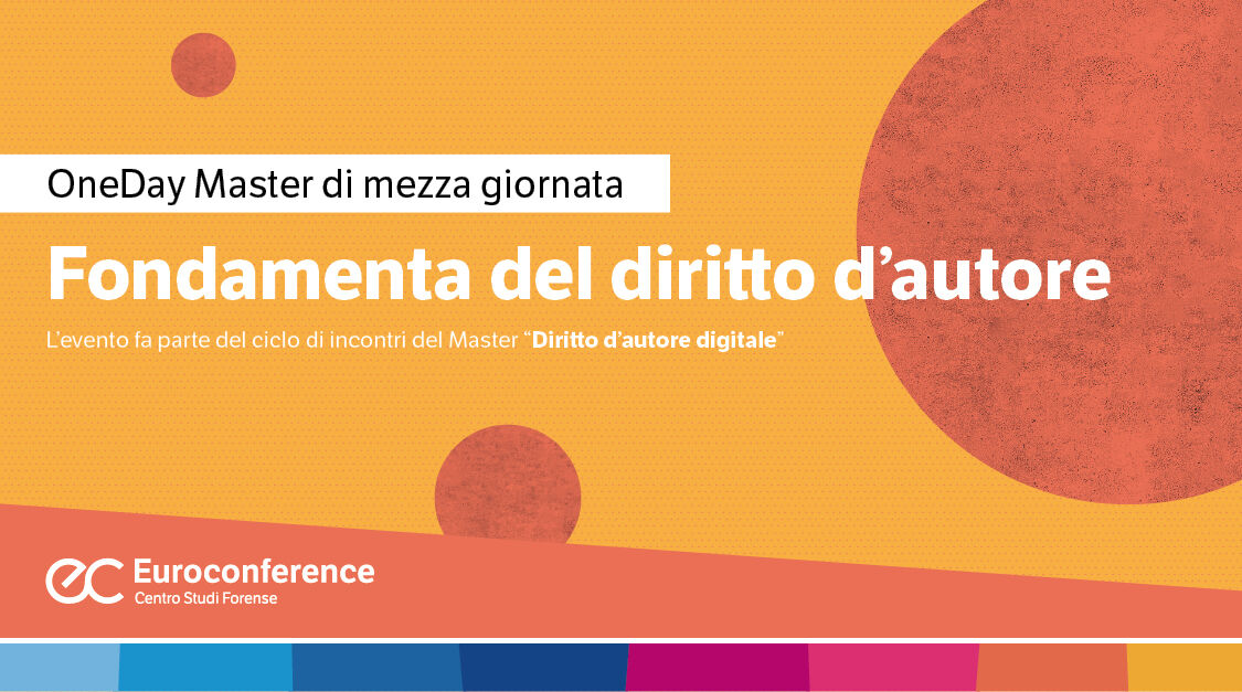 Immagine Fondamenta del diritto d’autore | Euroconference